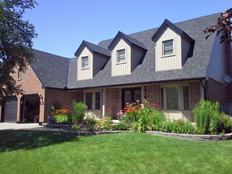 Soffit/Fascia with 3 Dormers