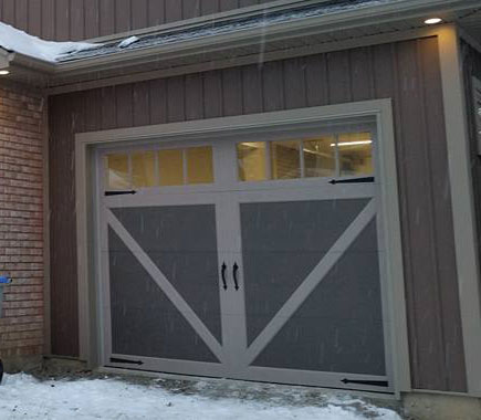 Custom Garage Door Cladding