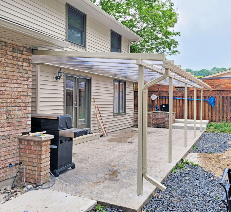 Translucent Roof Awning