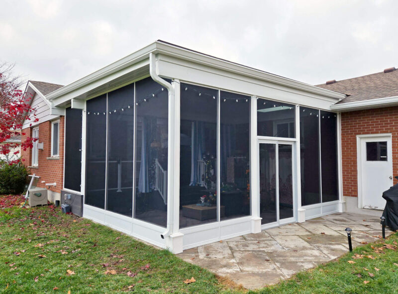 Enclosed Outdoor Living Space